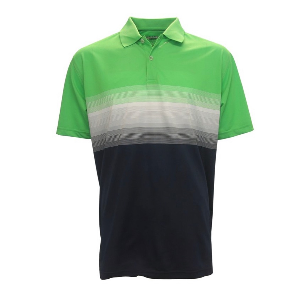 Tabasco Auto Stripe Polo Golf Shirt